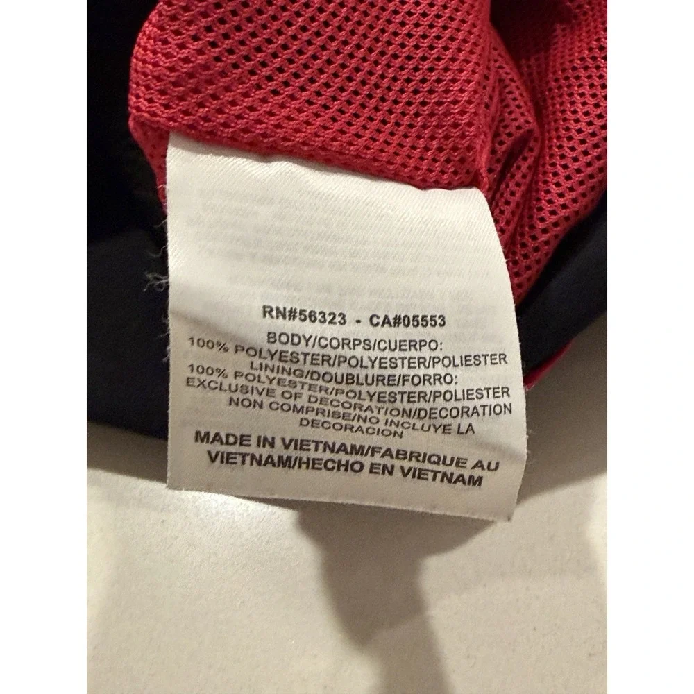 Nike The Athletic Dept Track Pants Womens M Black Red 370907-012 Preowned